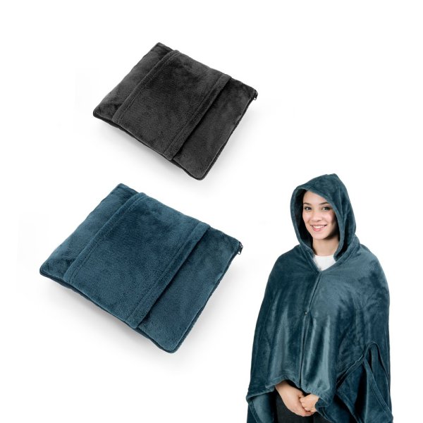 SNUGGY. Ensemble 3 en 1 en tissu peluche (220 g/m²) idéal pour les voyages