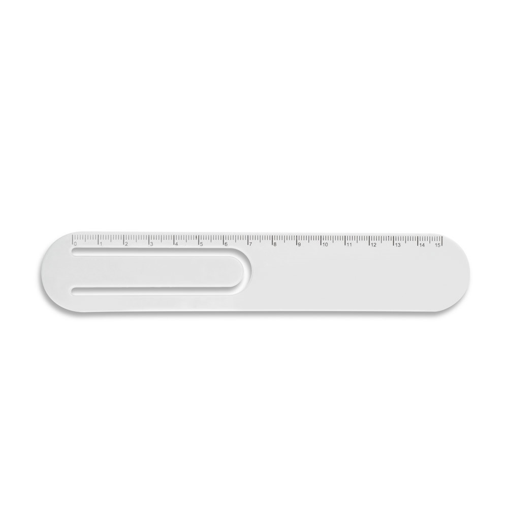 STEPHENIE. 15 cm Lineal mit PP-Clip.