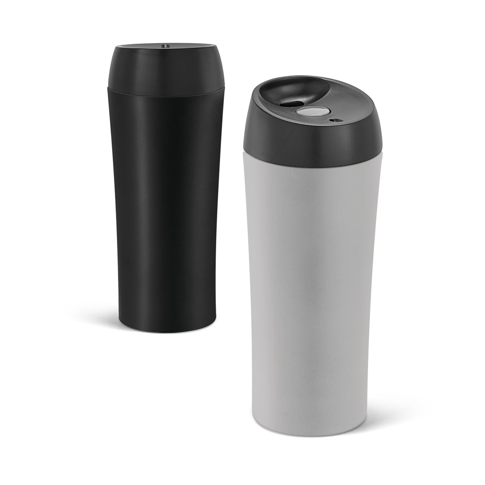 MONARDA. 470 ml Reisebecher aus Edelstahl und PP.