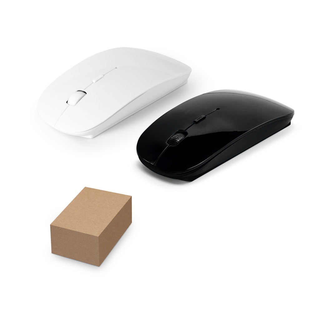 BLACKWELL. Souris sans fil à piles en ABS recyclé (100 % rABS)