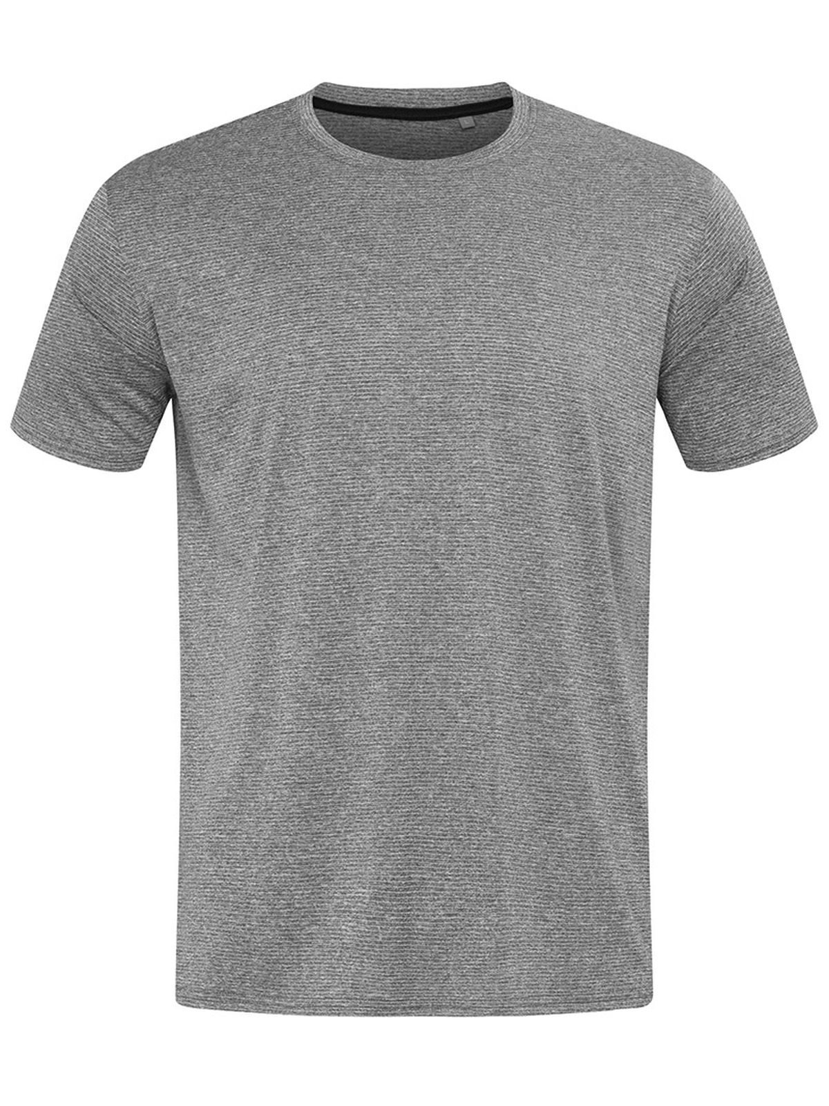 T-shirt de sport recyclé pour hommes - GYH - Bruyère grise