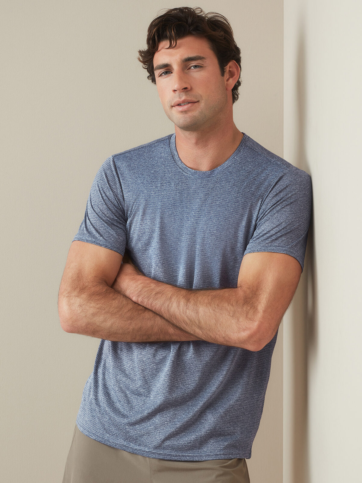 T-shirt de sport recyclé pour hommes