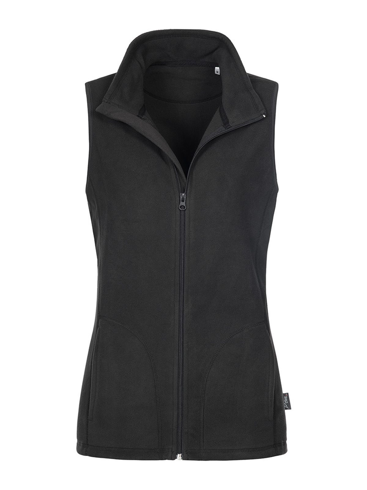 Klassische Fleeceweste für Damen - BLO - Schwarzer Opal LC