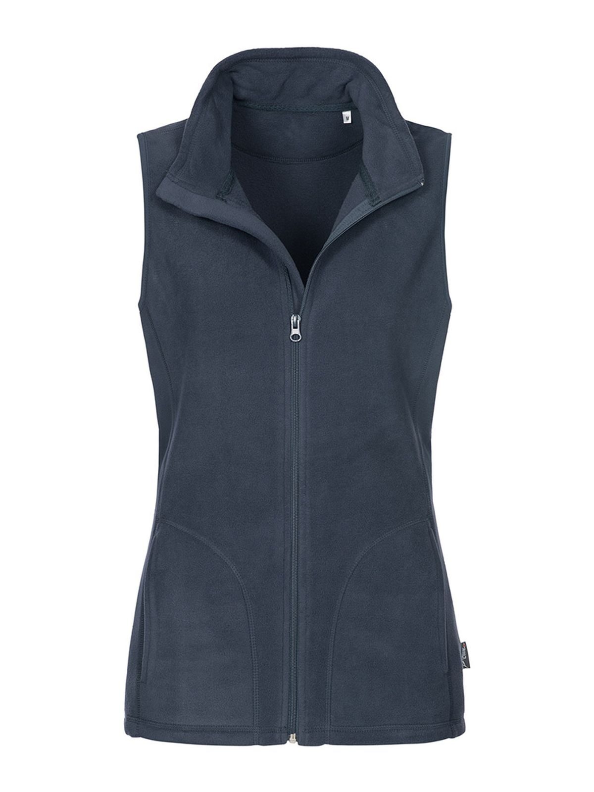Klassische Fleeceweste für Damen - BLM - Blaue Mitternacht