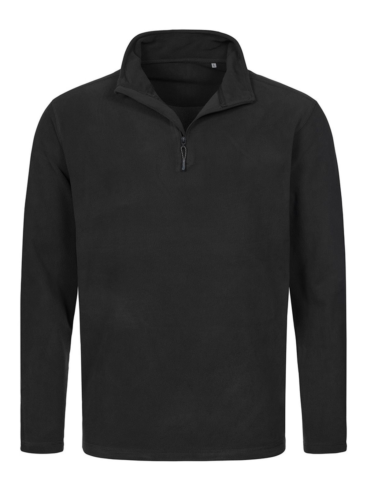 polaire active à demi-zip - BLO - Opale noire