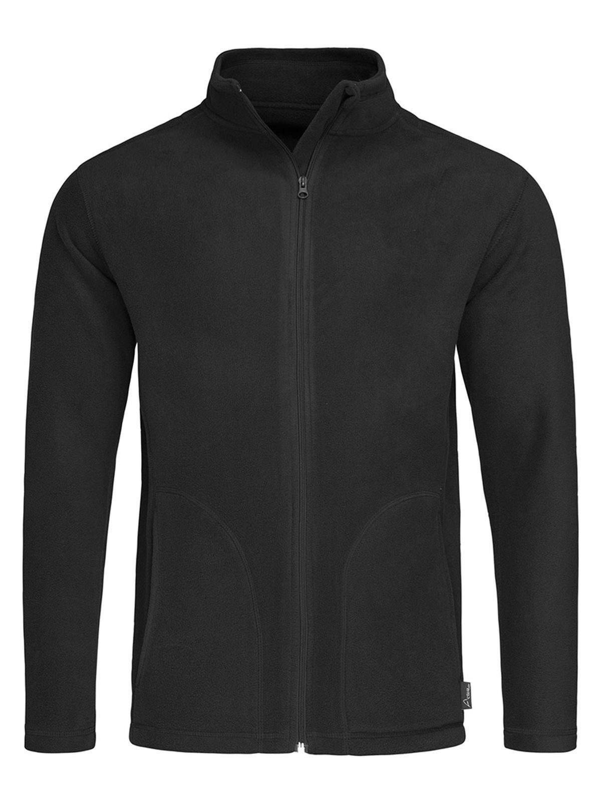 Klassische Fleecejacke - BLO - Schwarzer Opal LC