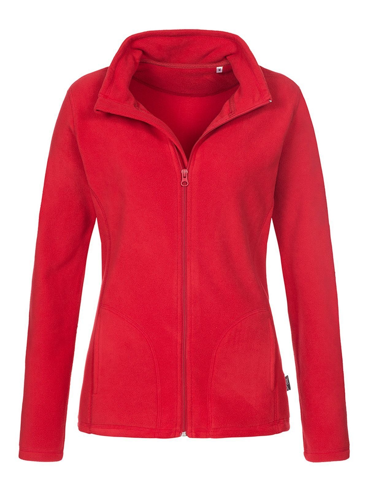 Veste polaire active pour femmes - SRE - Rouge écarlate