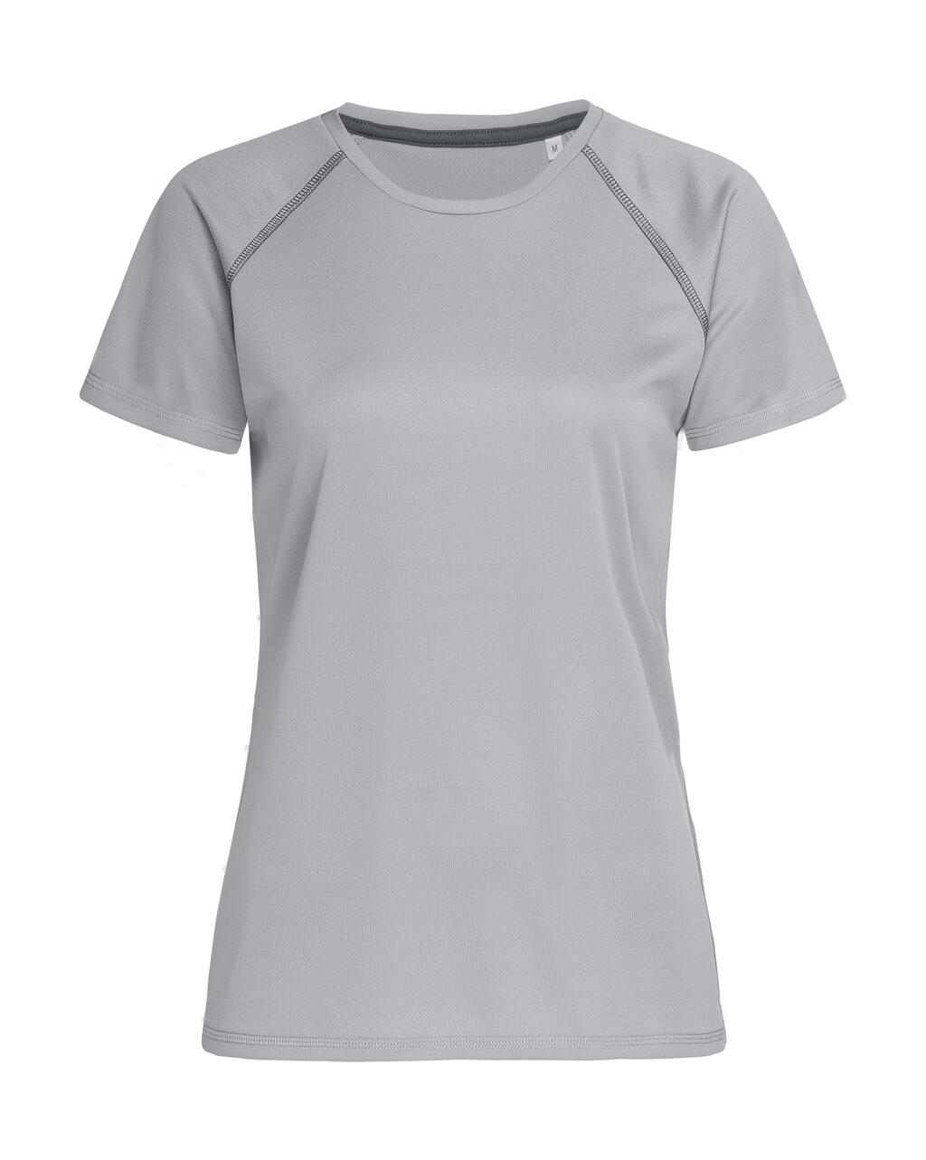 T-shirt raglan pour femmes Active 140 Team - SIG - Gris argenté