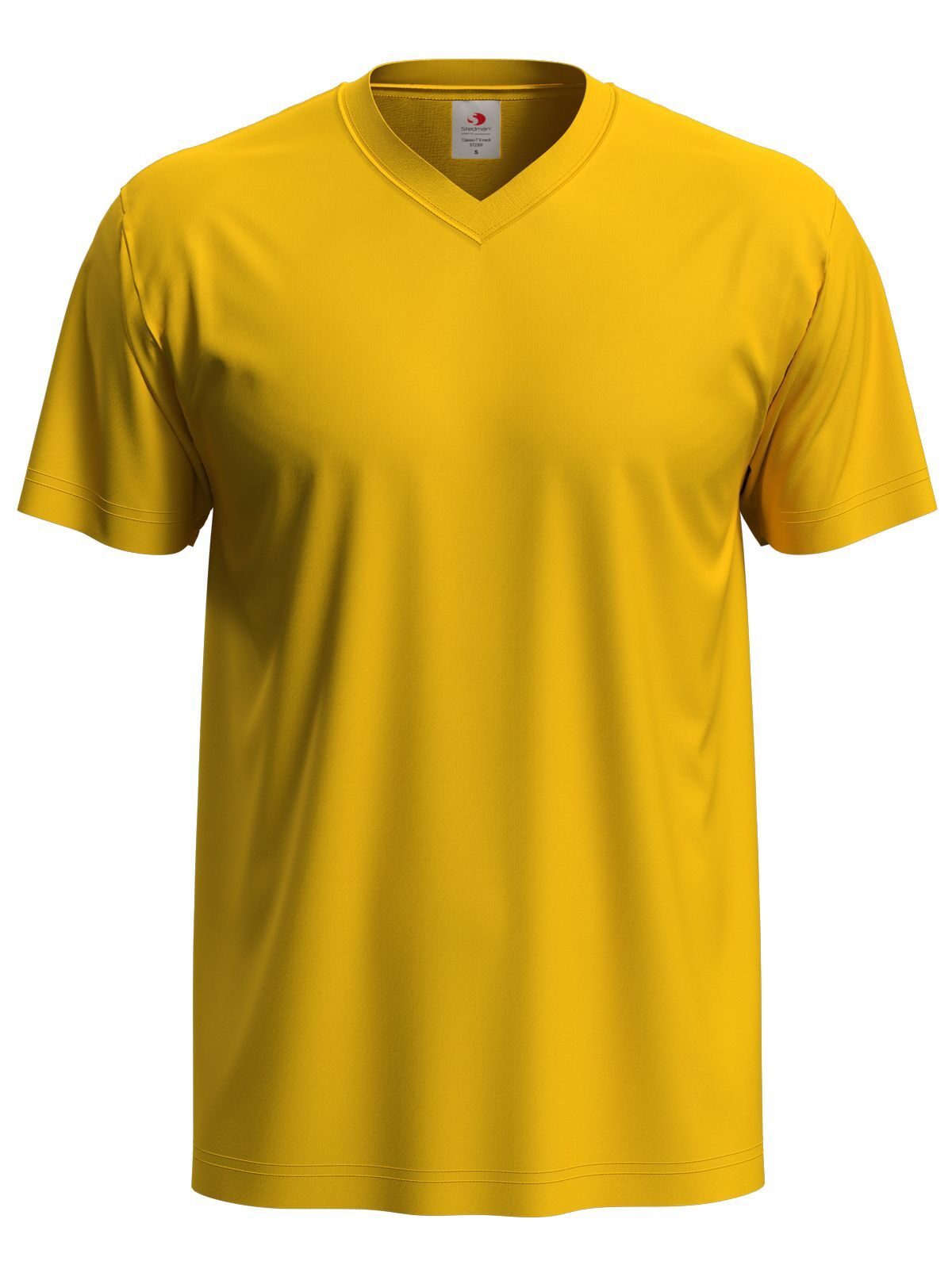 Col en V classique - SUN - Jaune tournesol