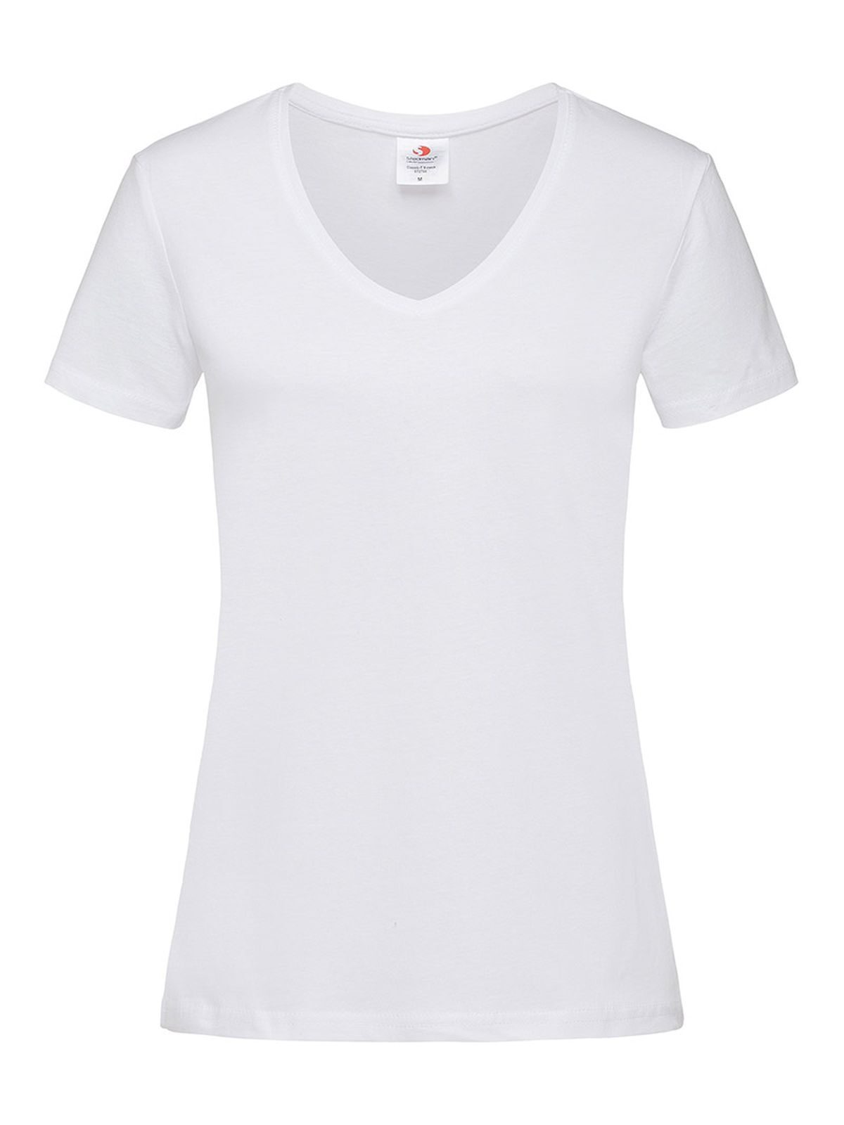 Col en V classique - WHI - Blanc