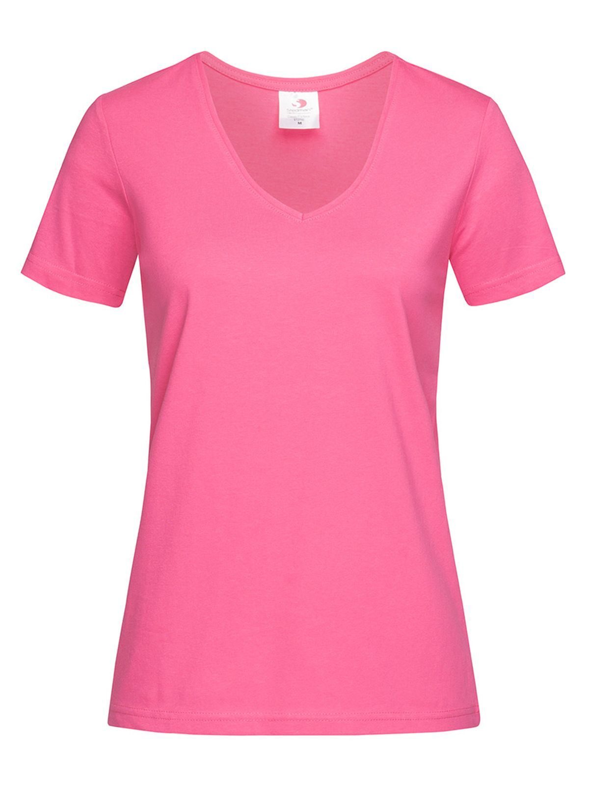 Col en V classique - SPK - Rose doux