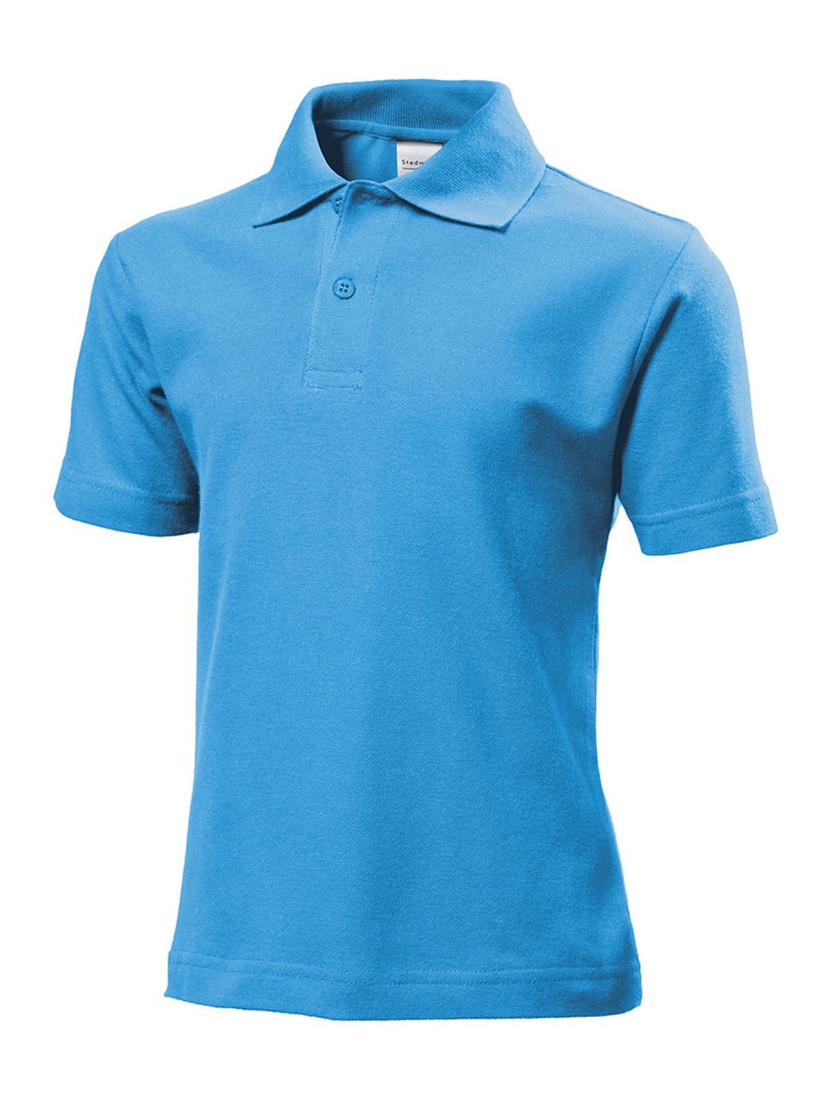 Klassisches Polo für Kinder - LBL - Hellblau