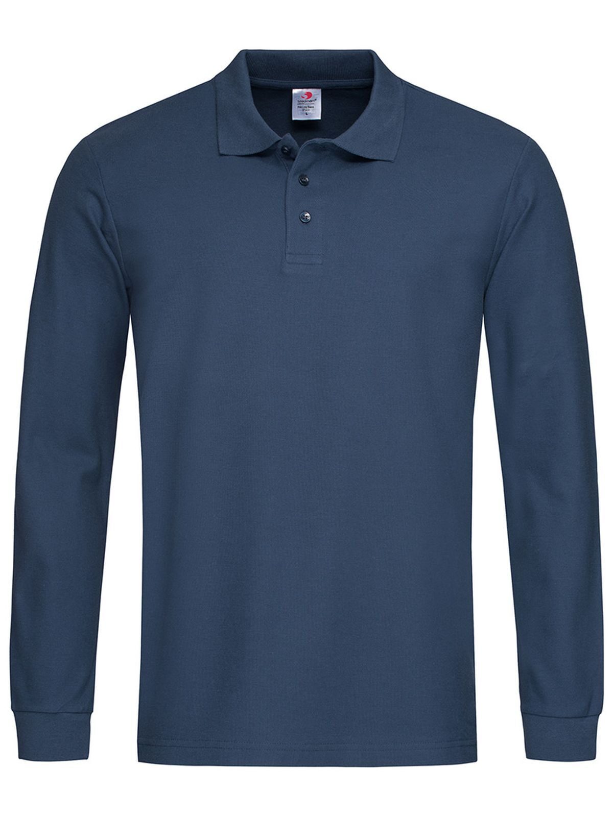 Classic Polo Long Sleeve - NAV - Navy blue