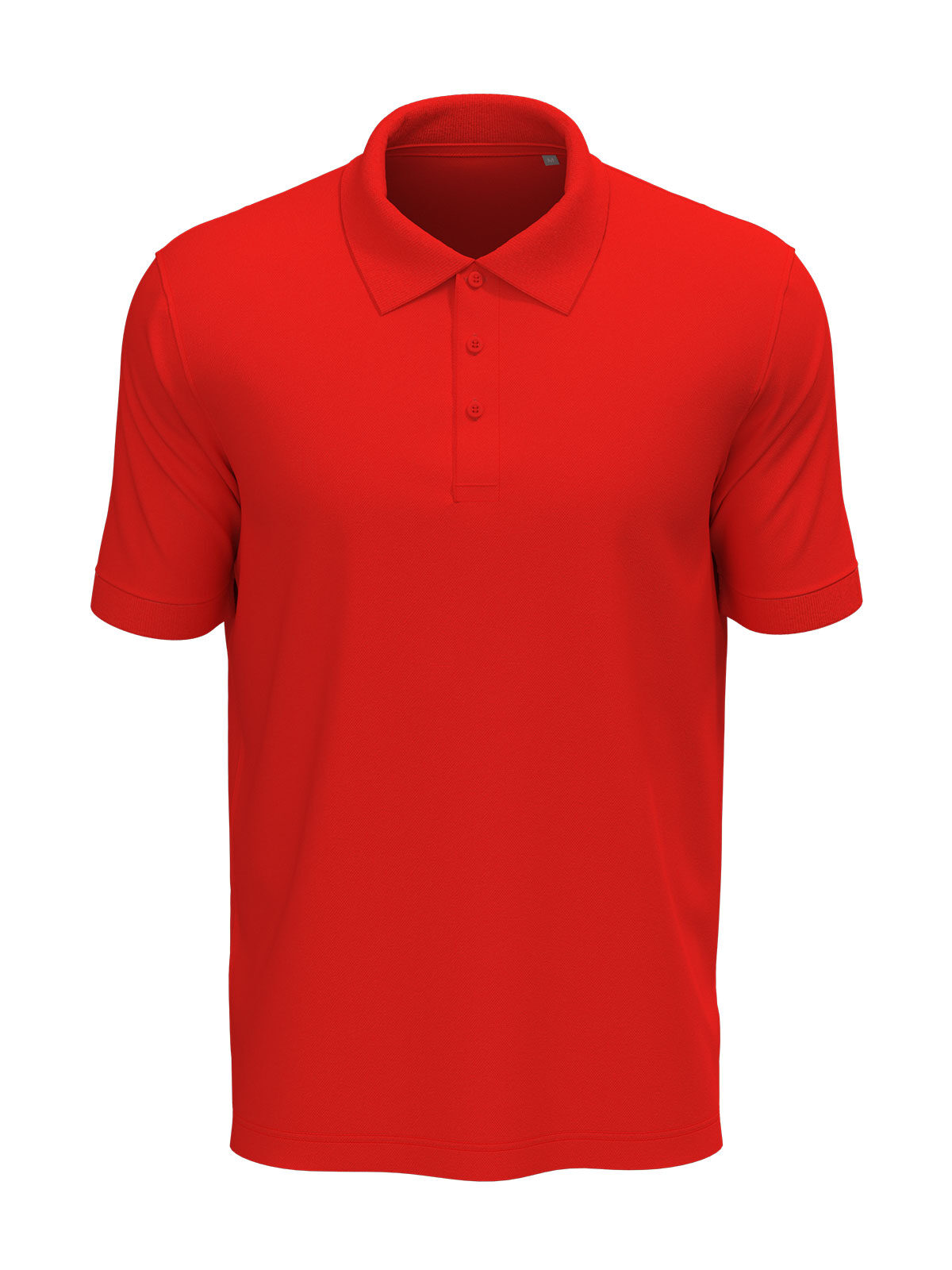 Lux Polo Herren - SRE - Scharlachrot