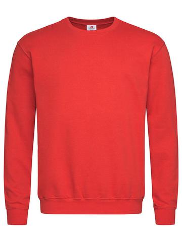 Sweat-shirt mi-lourd - SRE - Rouge écarlate