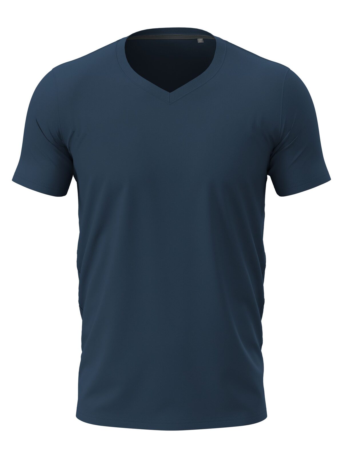 Stretch-T Col en V - NAV - Bleu marine