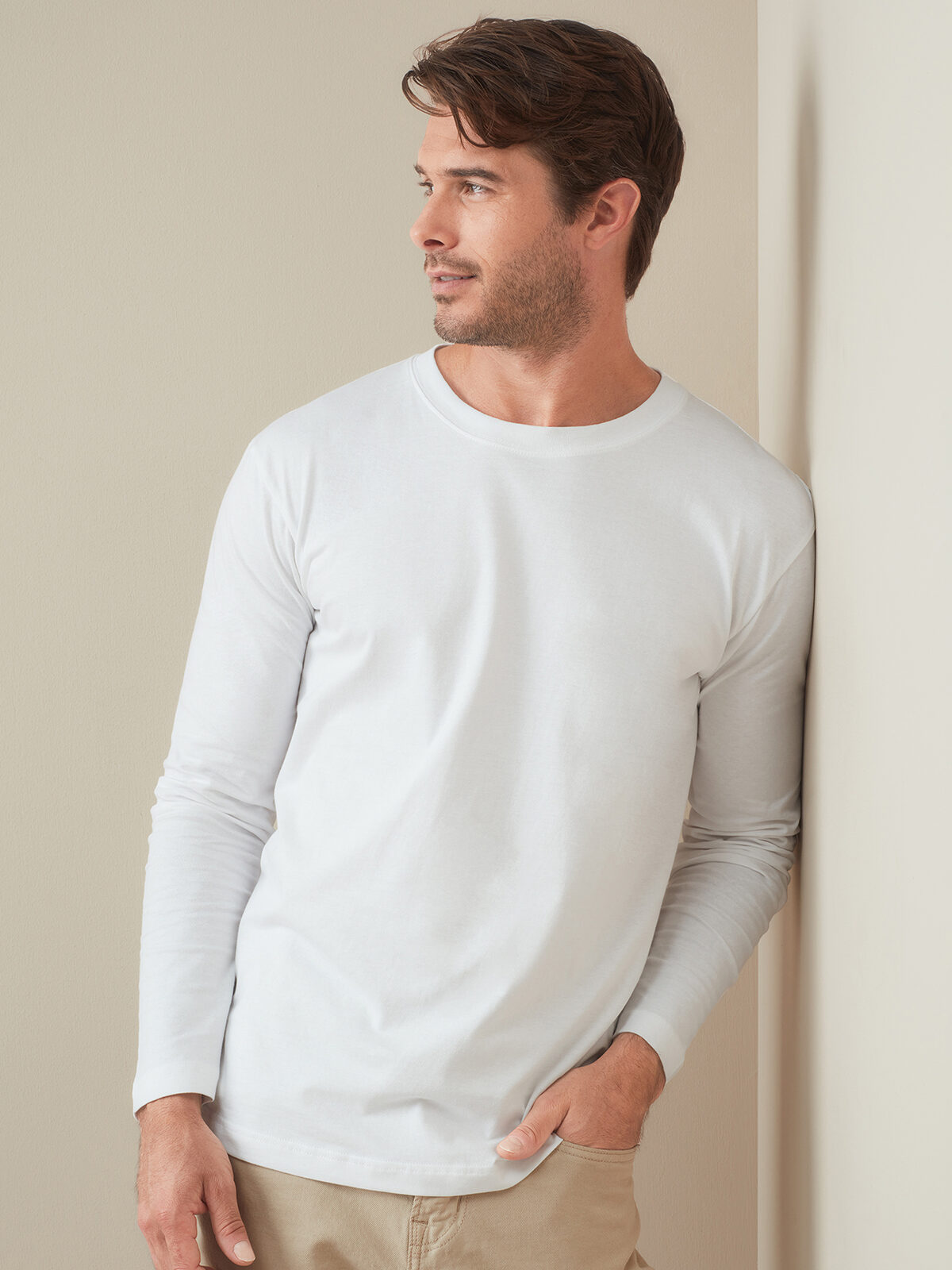 Confortable pour hommes manches longues