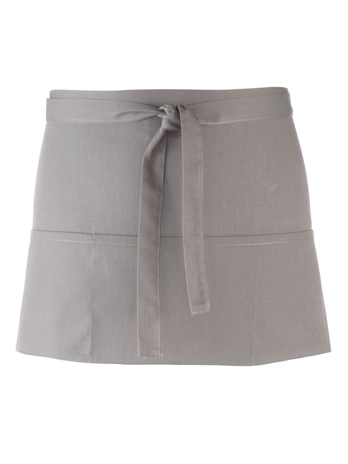 Tablier à trois poches de la collection Colors - SILV - Argent