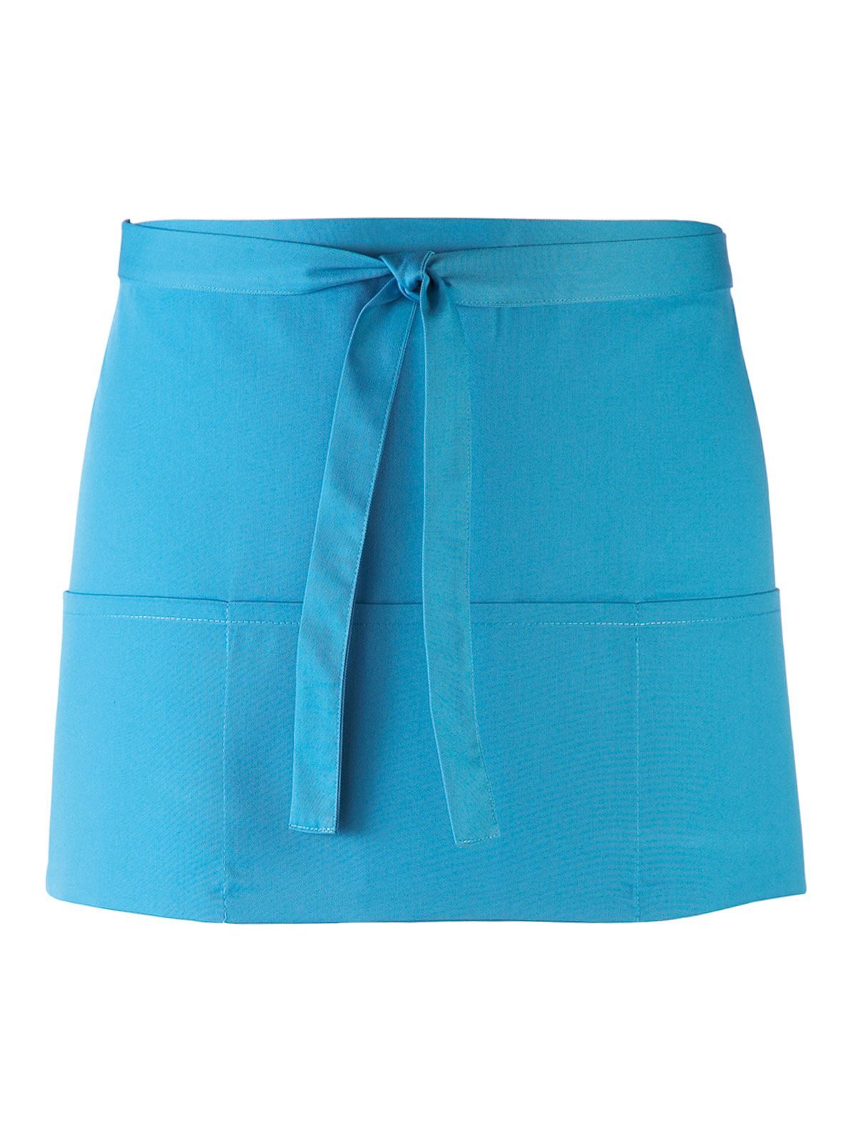 Tablier à trois poches de la collection Colors - TURQ - Turquoise