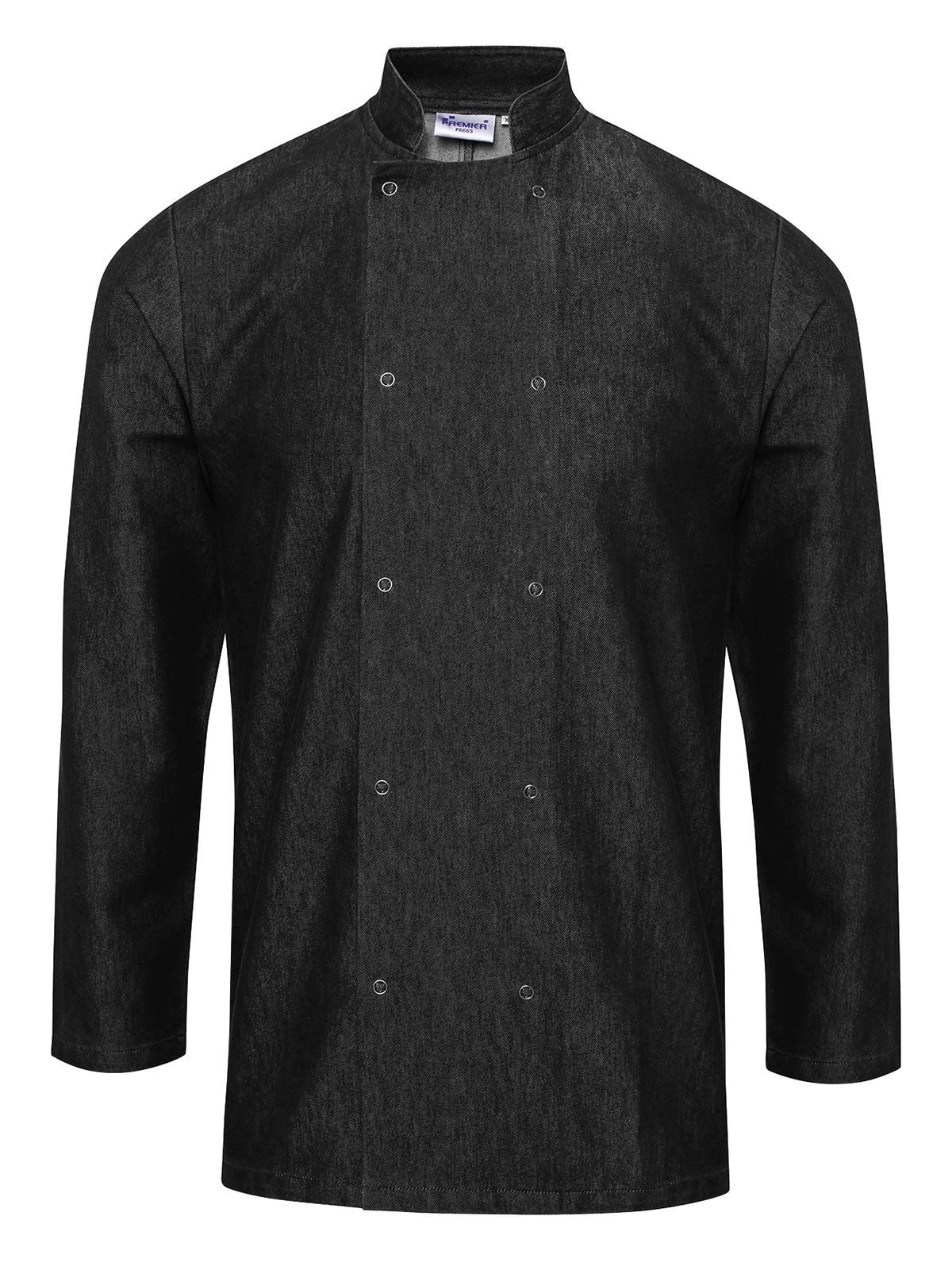 Veste de chef en denim - BKDE - Denim noir