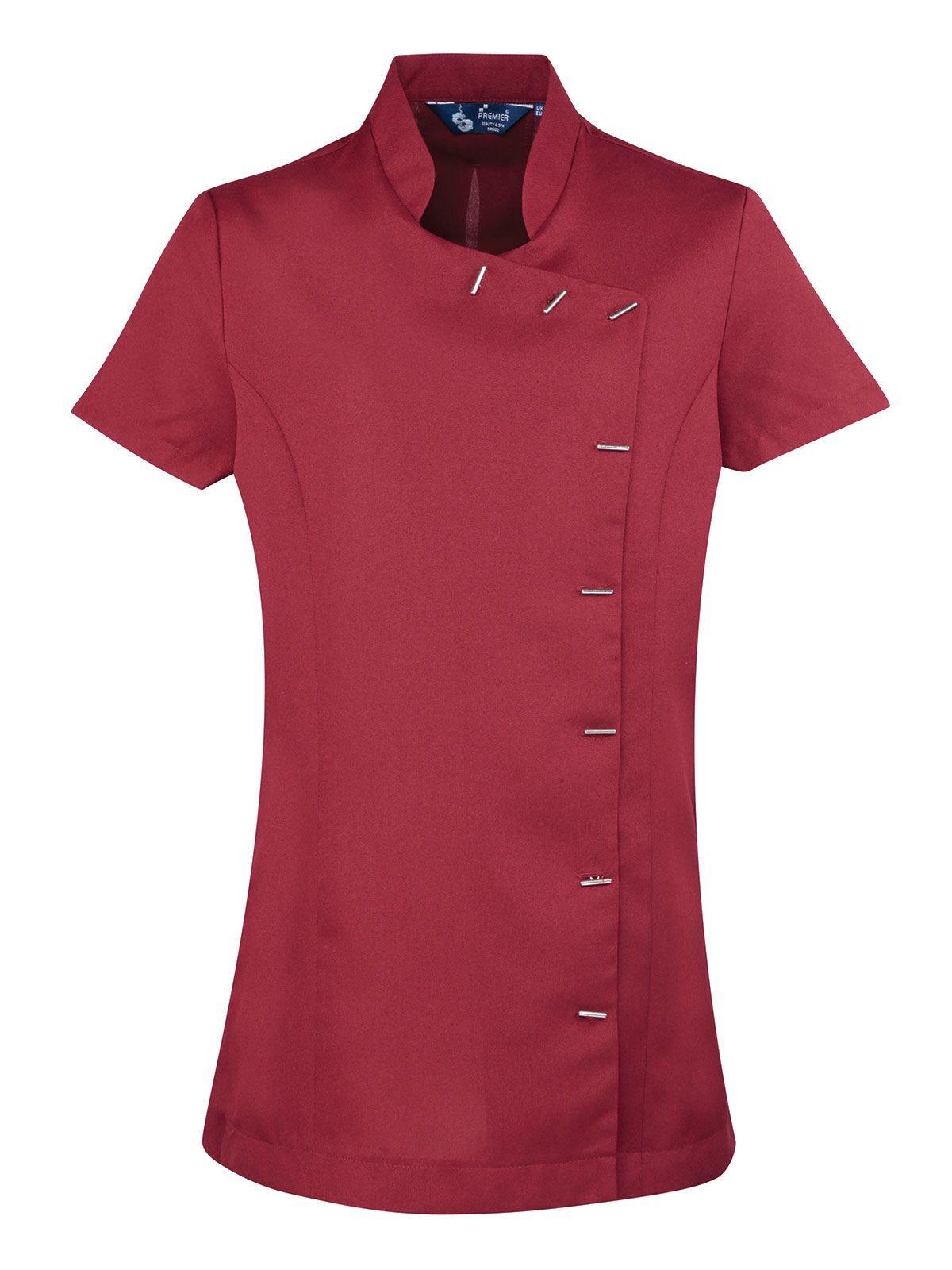 Orchid Beauty And Spa Tunic - BURG - Burgundy (ca. Pantone 216C)
