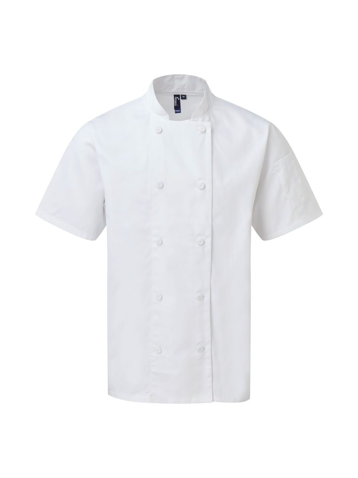 Veste à manches courtes Coolchecker® pour chef - WHIT - Blanc