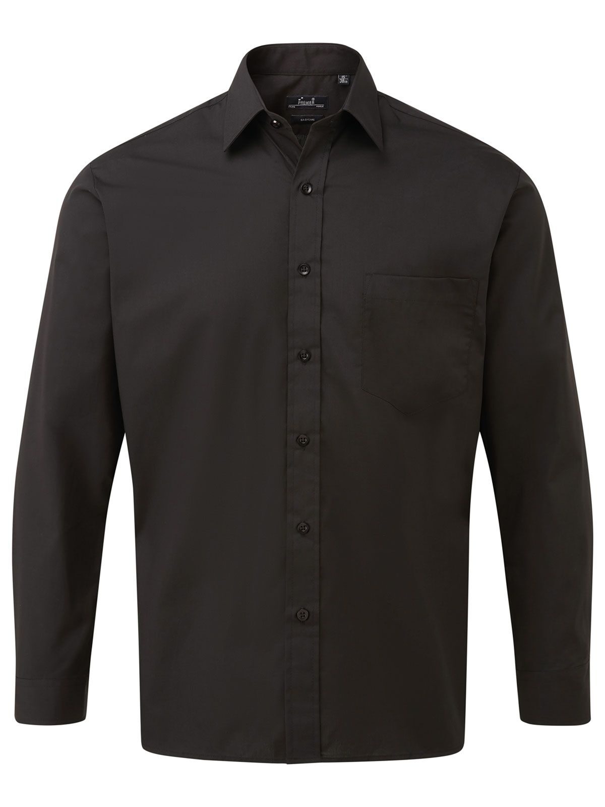 Chemise habillée à manches longues - BLAC - Noir