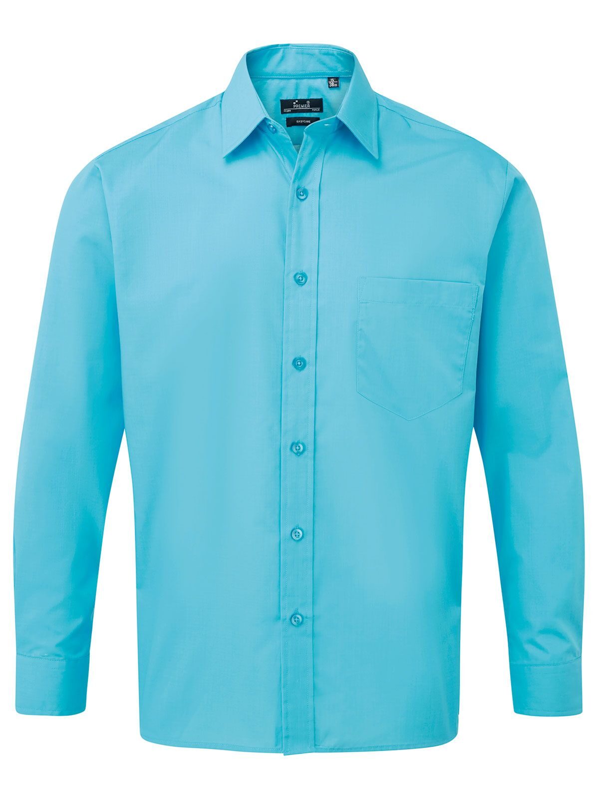 Chemise habillée à manches longues - TURQ - Turquoise