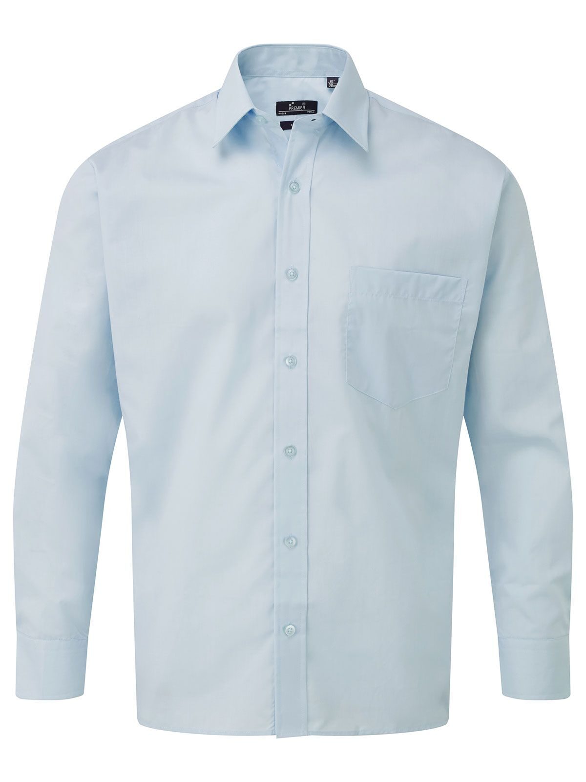 Chemise habillée à manches longues - LBLU - Bleu Clair