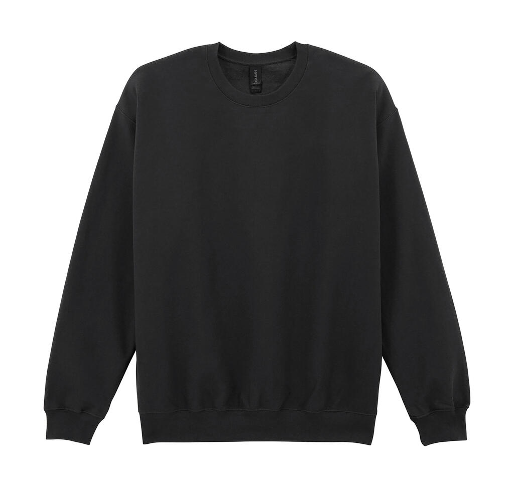 Softstyle® Mittelschweres Fleece-Sweatshirt für Erwachsene mit Rundhalsausschnitt - 36 - Schwarz