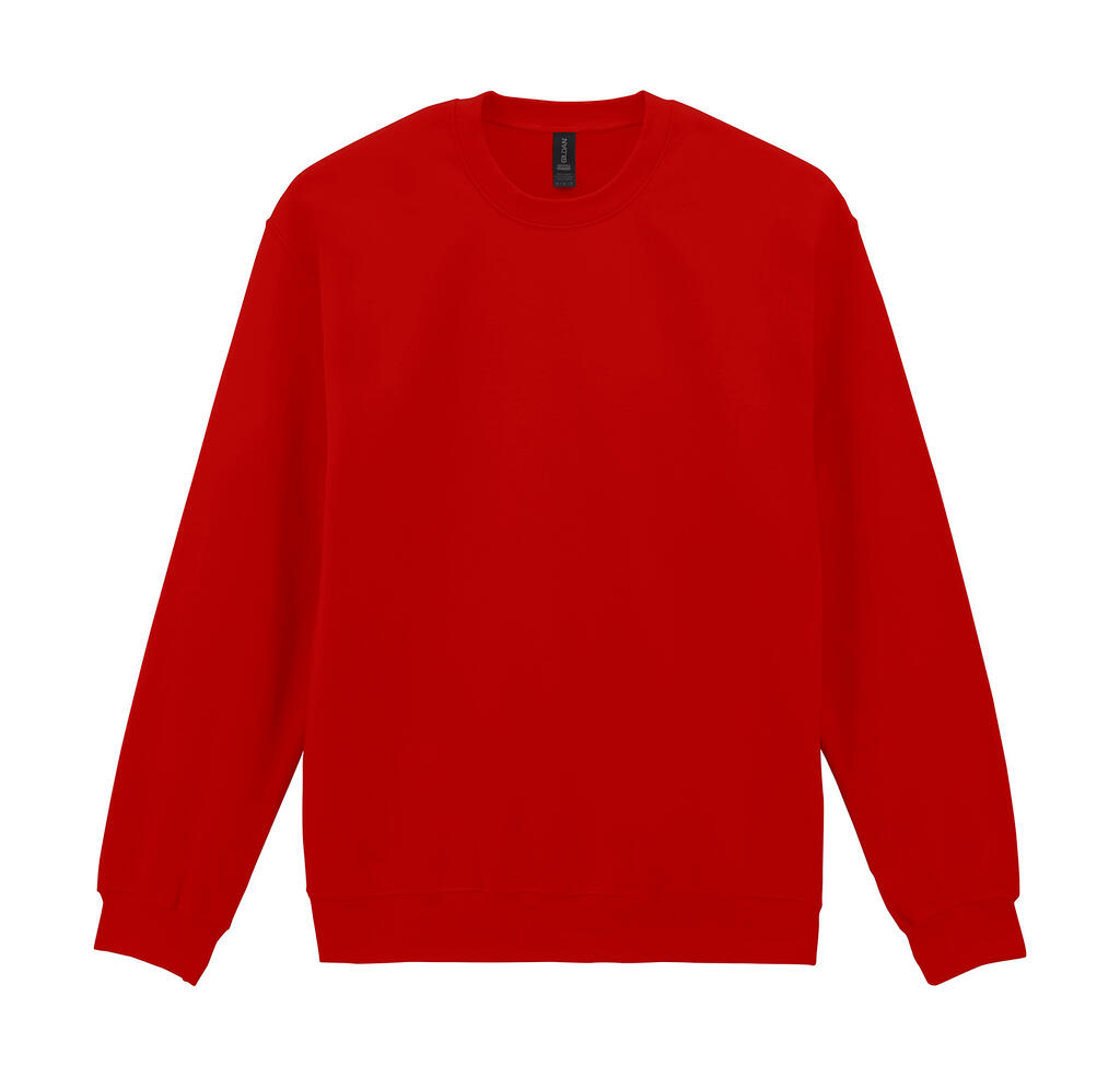 Softstyle® Mittelschweres Fleece-Sweatshirt für Erwachsene mit Rundhalsausschnitt - 40 - Rot