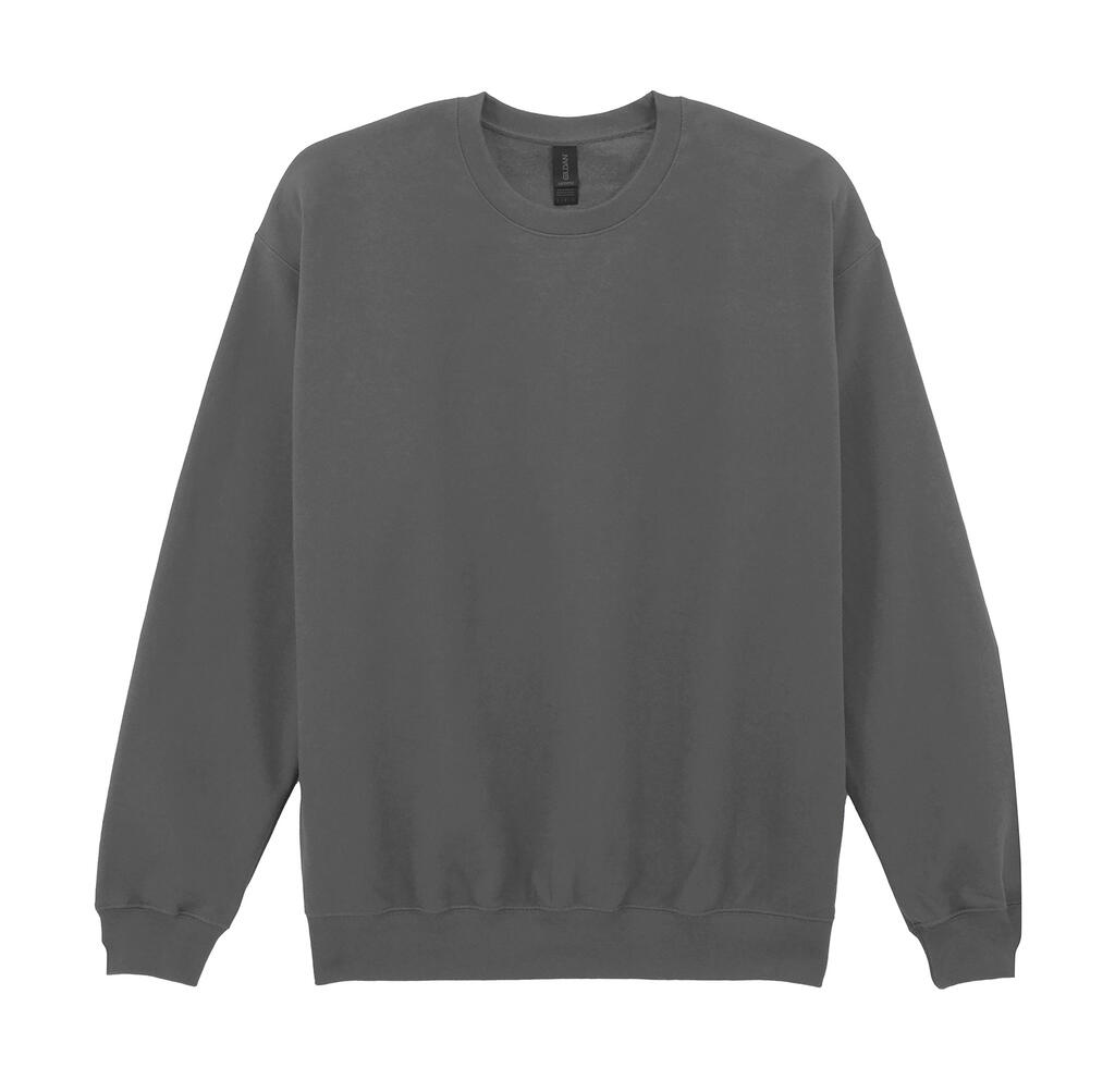 Softstyle® Mittelschweres Fleece-Sweatshirt für Erwachsene mit Rundhalsausschnitt - 42 - Holzkohle