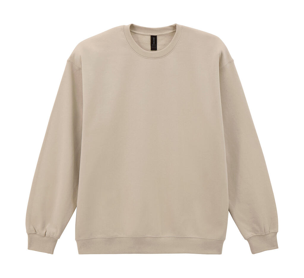 Softstyle® Mittelschweres Fleece-Sweatshirt für Erwachsene mit Rundhalsausschnitt - 38 - Sand