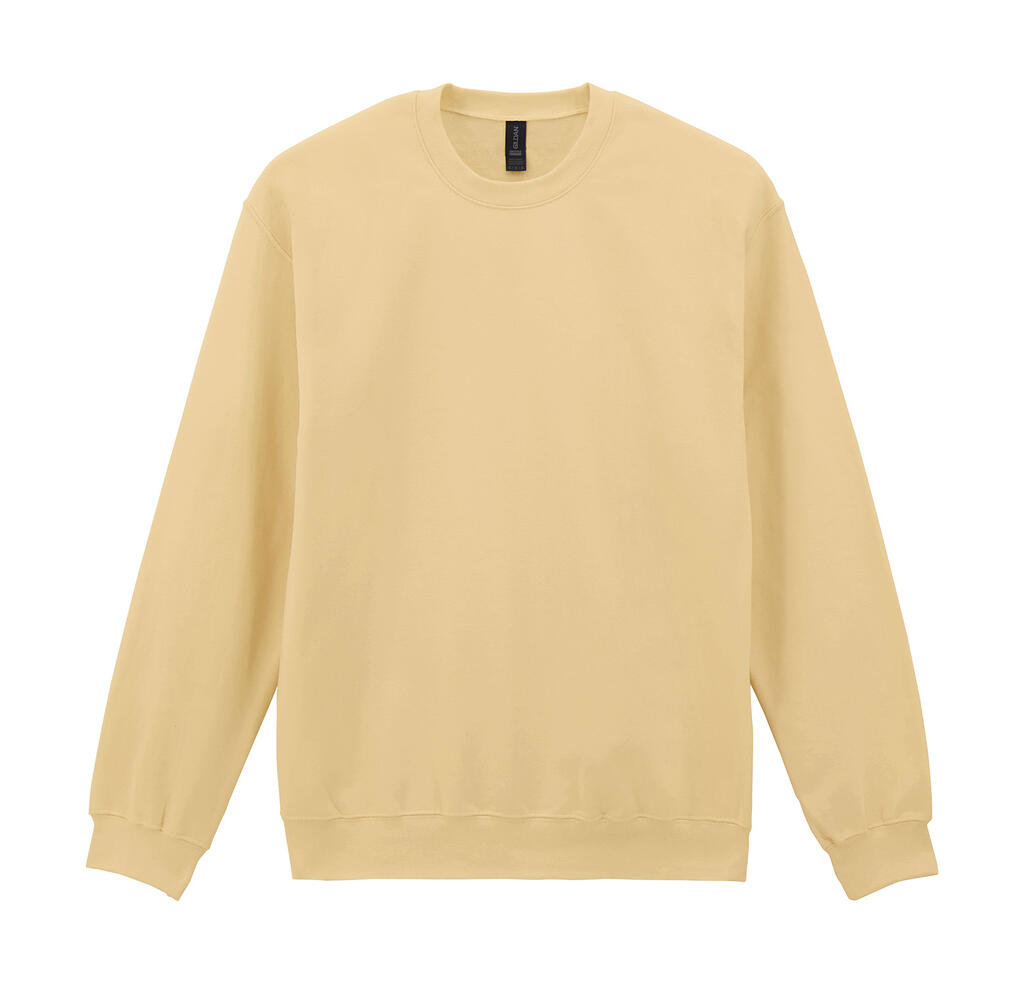 Softstyle® Mittelschweres Fleece-Sweatshirt für Erwachsene mit Rundhalsausschnitt - 03 - Gelber Dunst