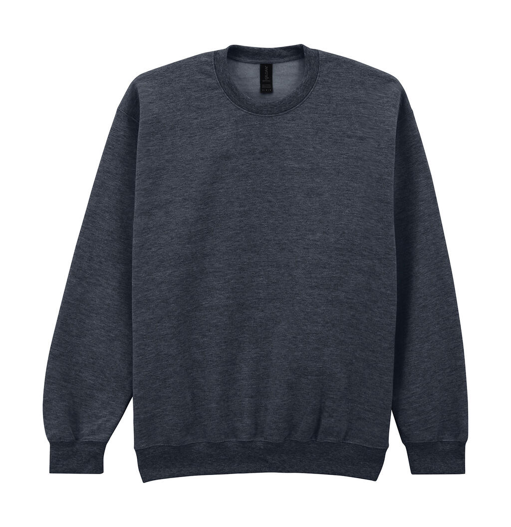Softstyle® Mittelschweres Fleece-Sweatshirt für Erwachsene mit Rundhalsausschnitt - 108 - Dunkelgrau meliert