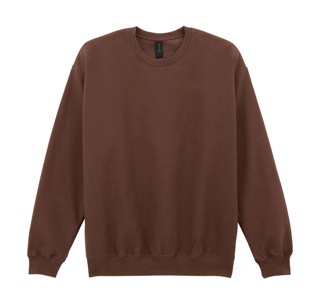 Softstyle® Mittelschweres Fleece-Sweatshirt für Erwachsene mit Rundhalsausschnitt - 1DG - Kakao