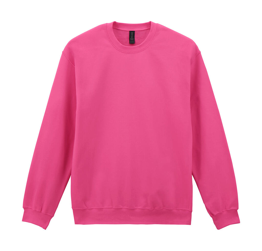 Softstyle® Mittelschweres Fleece-Sweatshirt für Erwachsene mit Rundhalsausschnitt - D9G - Rosa Limonade