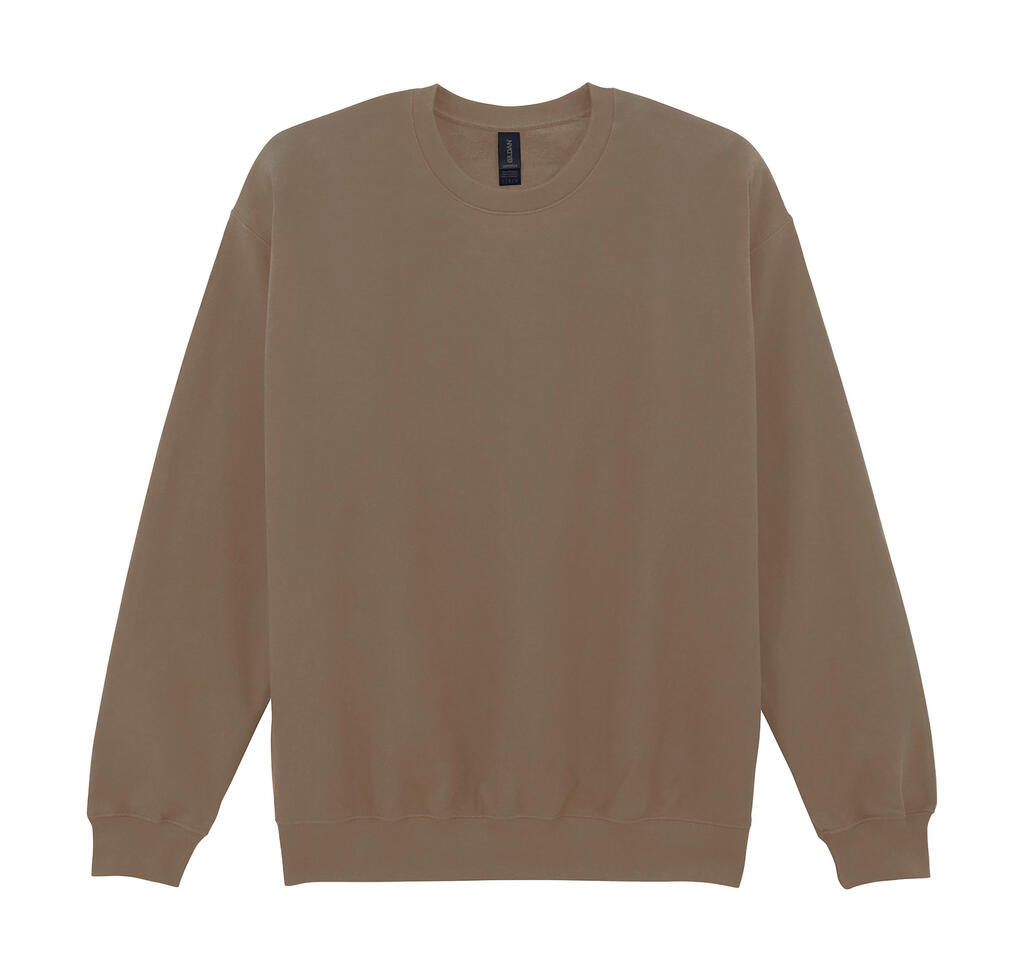 Softstyle® Mittelschweres Fleece-Sweatshirt für Erwachsene mit Rundhalsausschnitt - 266 - Braune Savannah