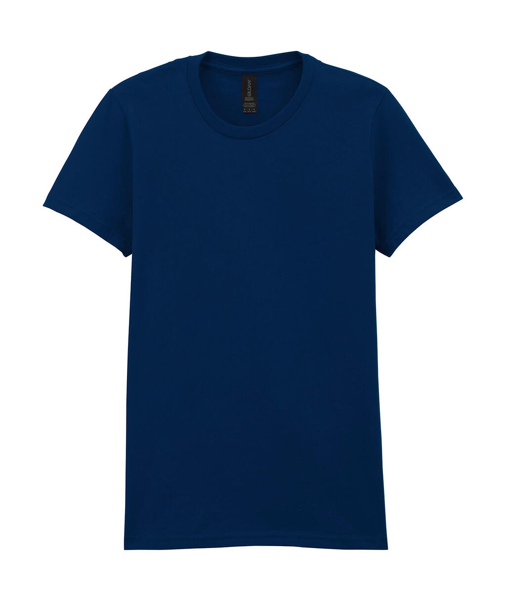 T-shirt mi-lourd Softstyle pour femmes - 32 - Marine