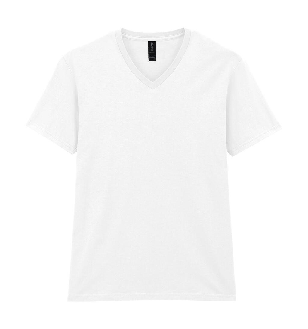 t-shirts adulte à col en V Softstyle® - 30 - Blanc