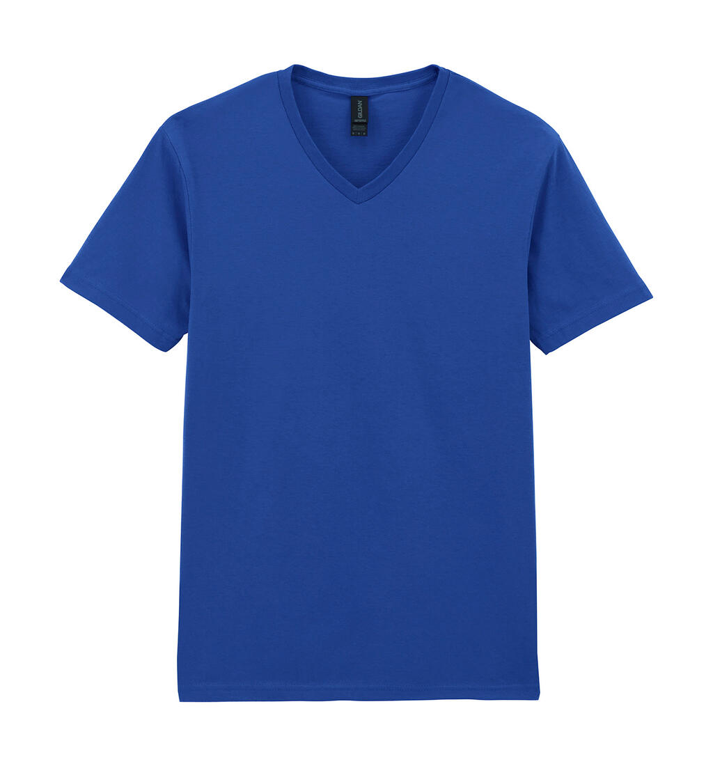 t-shirts adulte à col en V Softstyle® - 51 - Royal