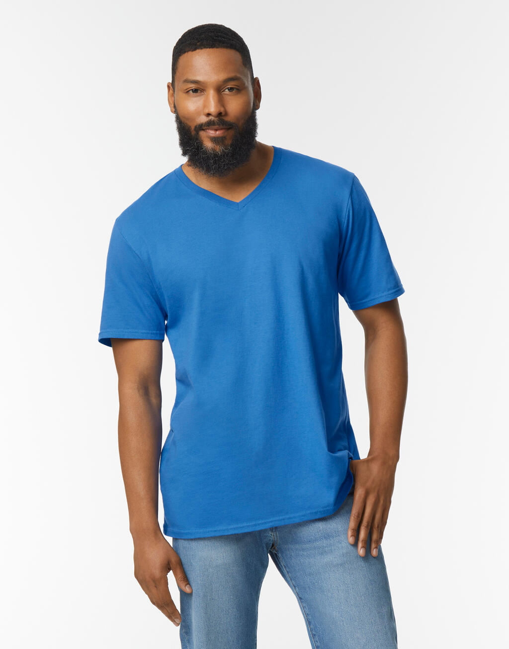 t-shirts adulte à col en V Softstyle®
