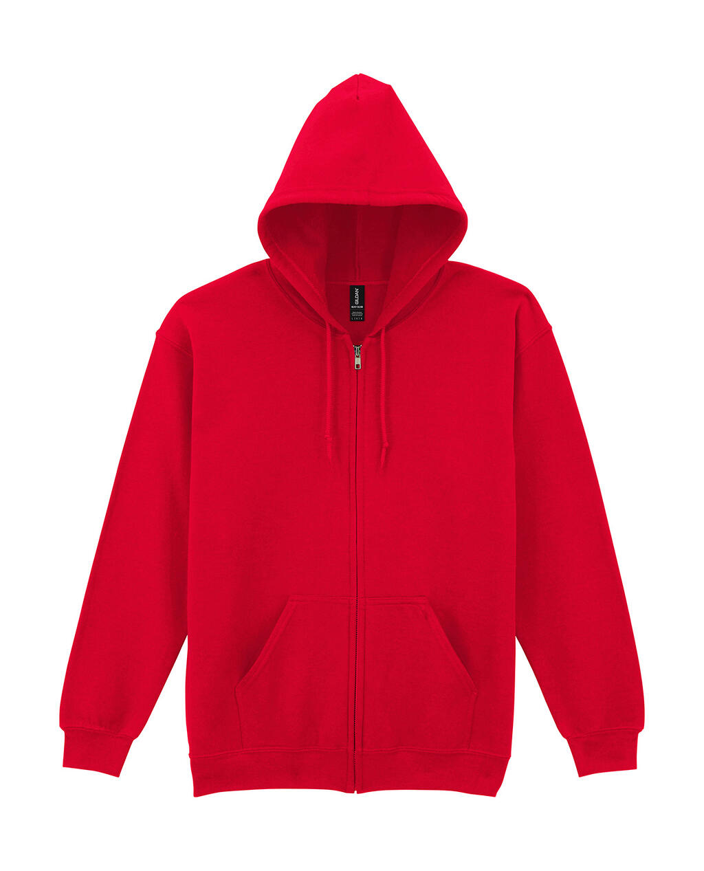 Heavy Blend™ Adult Full Zip Hooded Sweatshirt - 40 - Red
