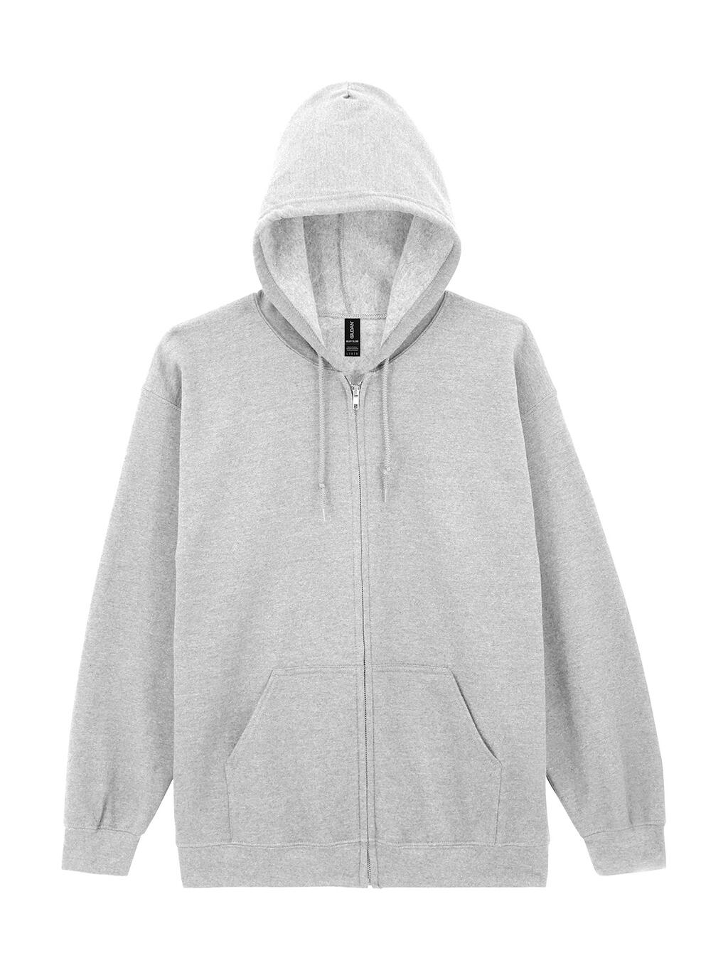 Heavy Blend™ Adult Full Zip Hooded Sweatshirt - 93 - Ash Grey (Heather)