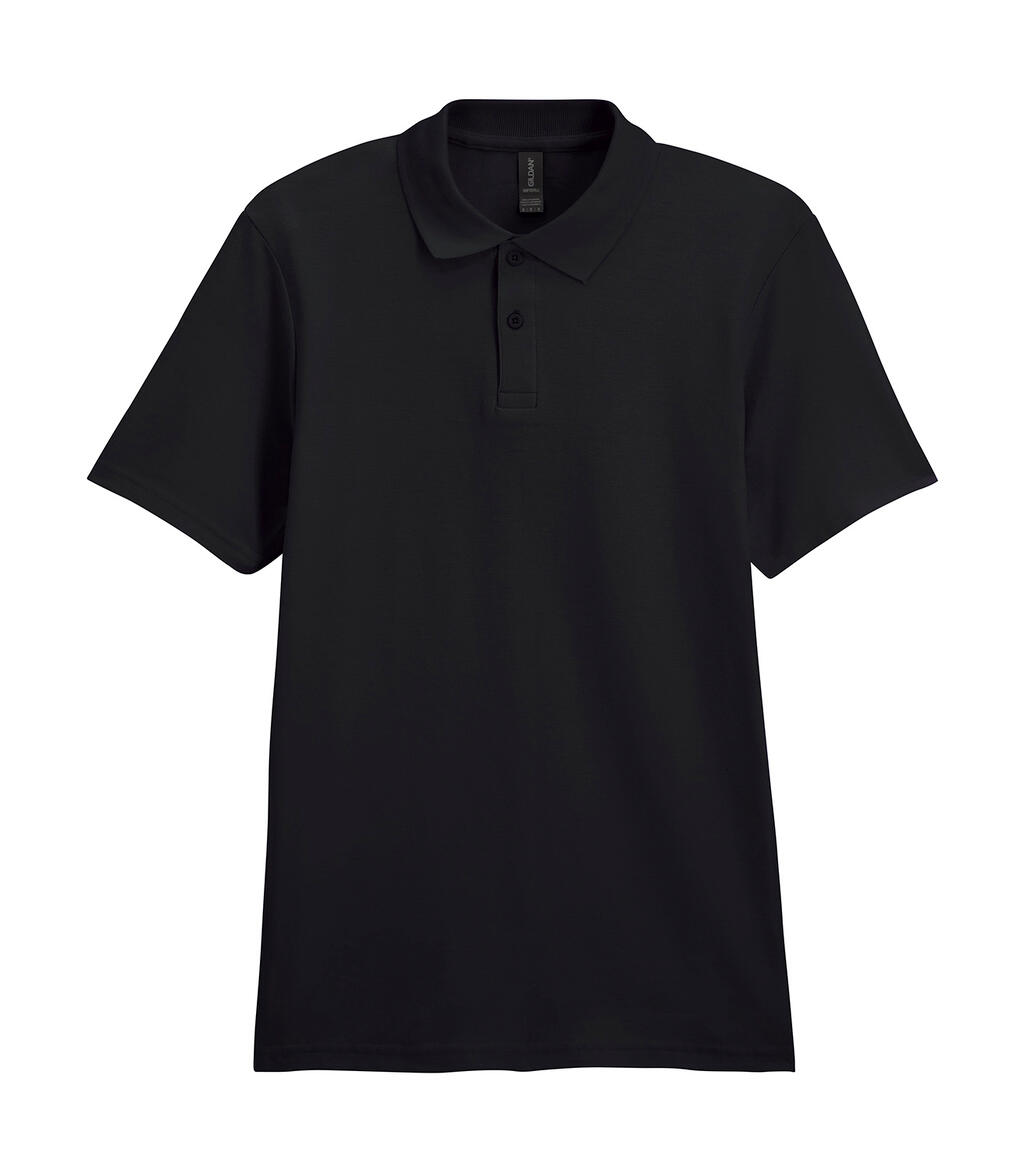 Softstyle® Adult Piqué Polo - 36 - Black