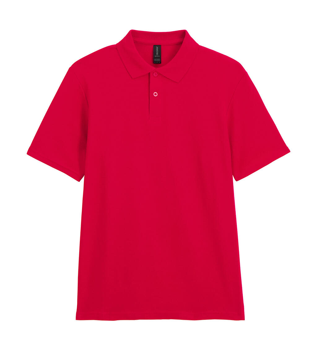 Softstyle® Adult Piqué Polo - 40 - Red
