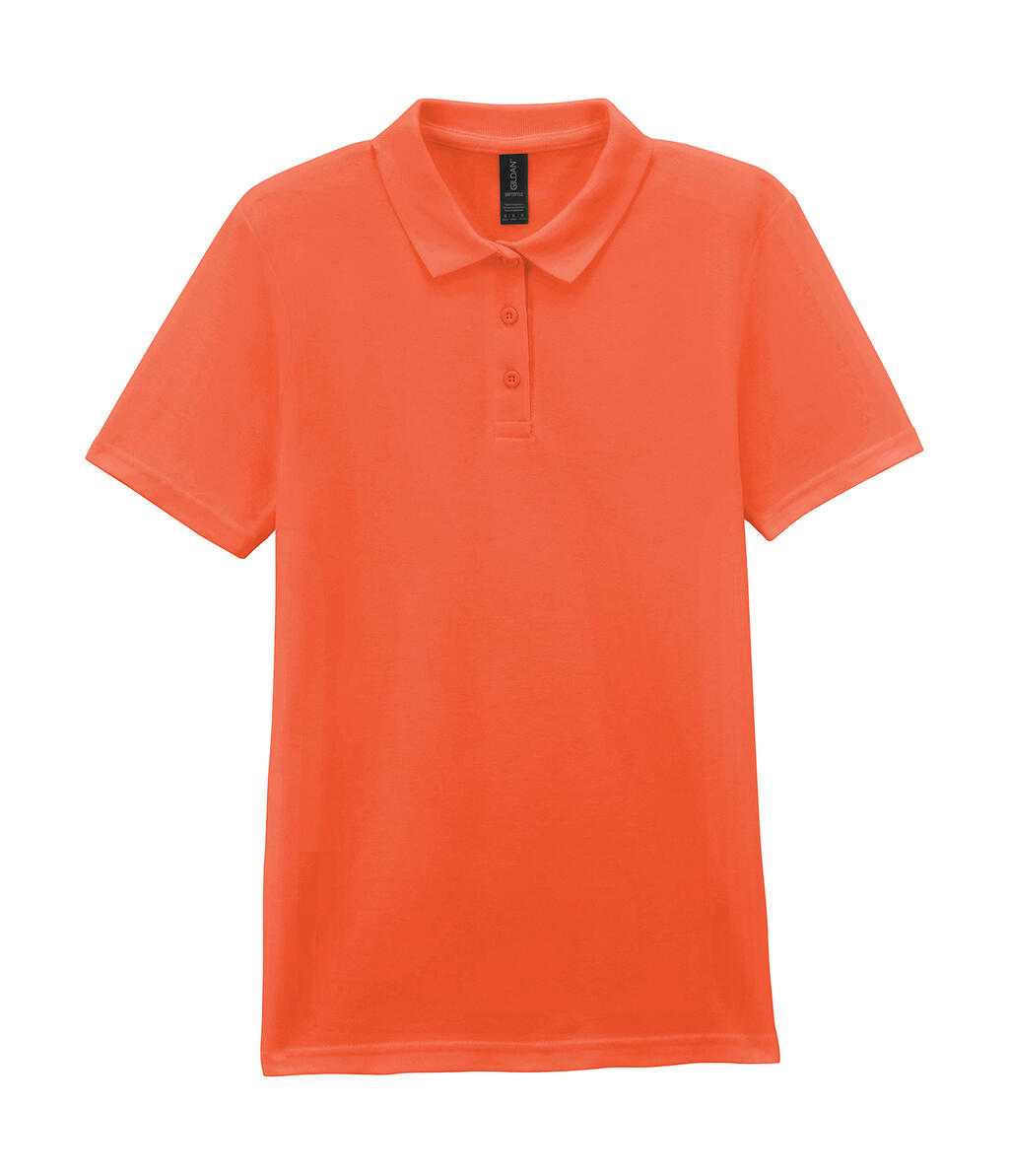 Softstyle® Adult Piqué Polo - 37 - Orange