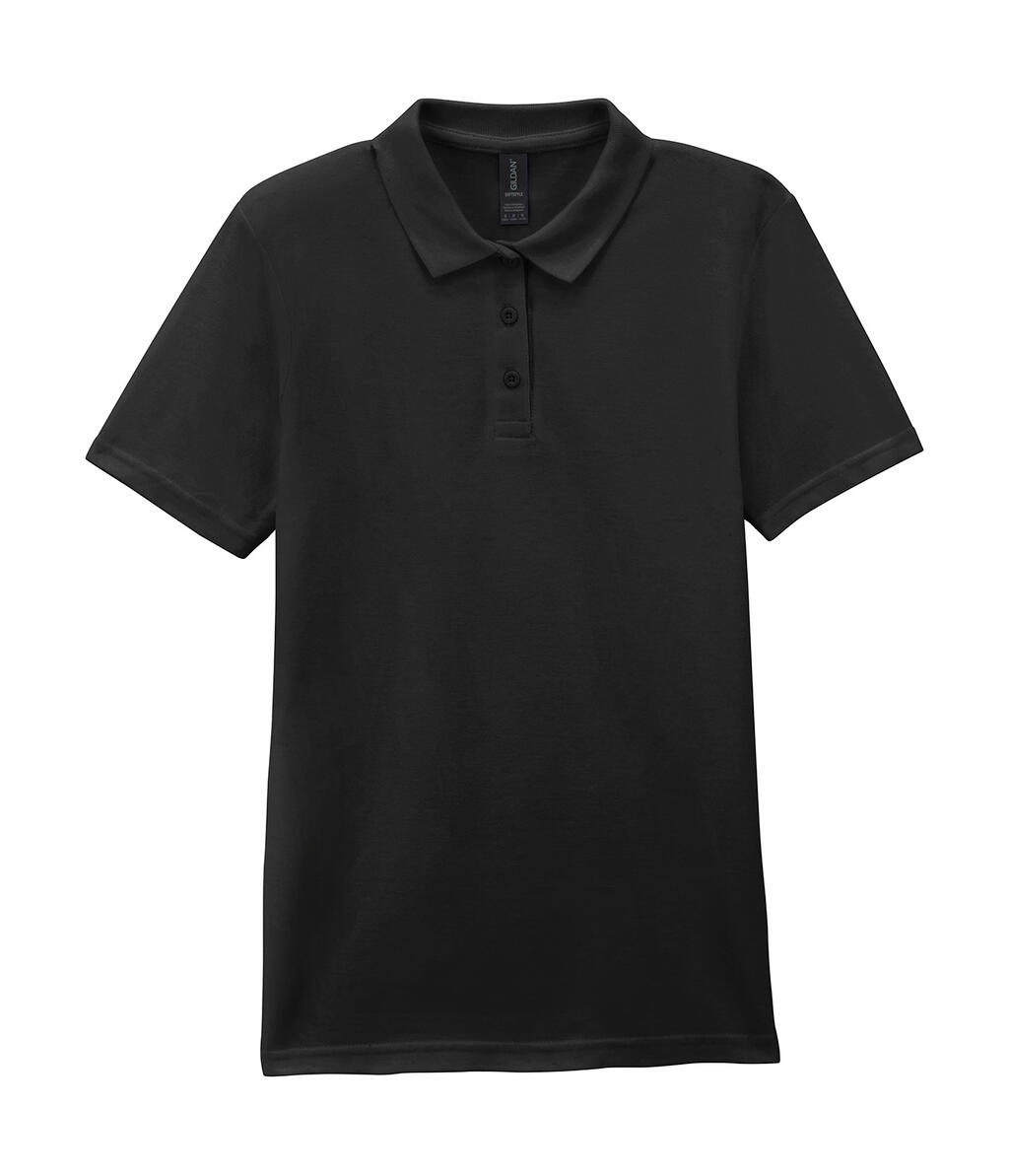 Softstyle® Polo piqué pour femme - 36 - Noir