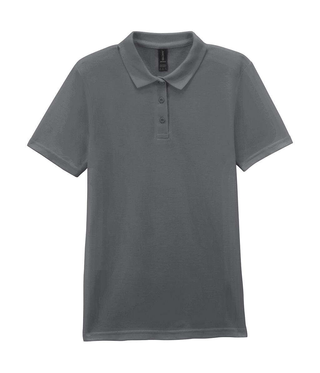 Softstyle® Polo piqué pour femme - 42 - Charbon de bois