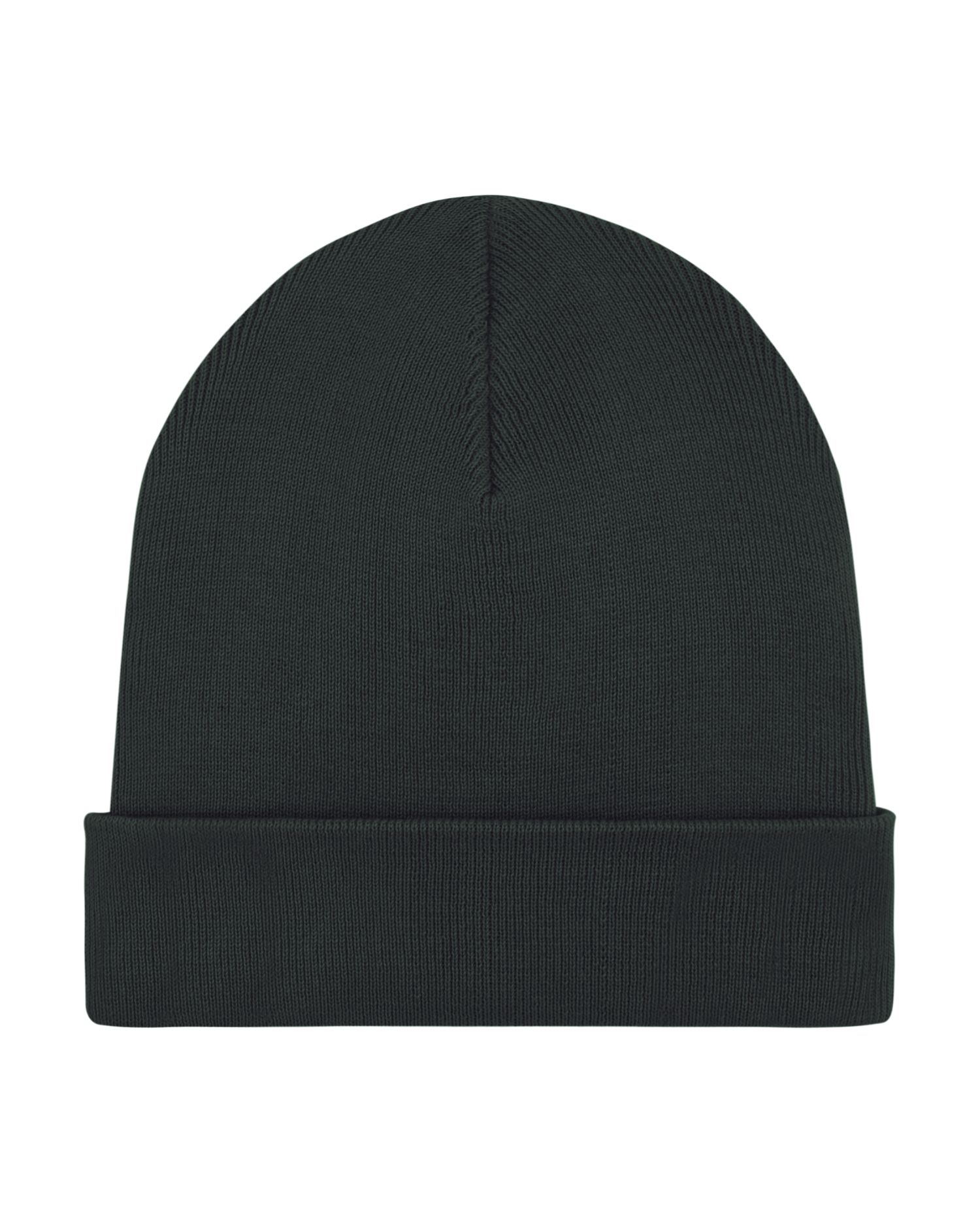 Rib Beanie - C002 - Black
